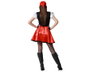 Disfraz Pirata Mujer Adulto Rojo XL