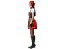 Disfraz Pirata Mujer Adulto Rojo XL