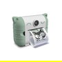 Kidywolf Sofortbildkamera e Impresora Instantánea para Niños, Cámara Digital Infantil con Pantalla 2.4", 8 MP, SD, USB-C - Verde y Blanco