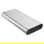 Realpower Powerbank PB-20000PD Pro, 20000mAh, Power Delivery 100W, Quick Charge 3.0, Carcasa Aluminio, Incluye Cable USB-C