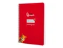 Liderpapel Cuaderno Espiral Pautaguía A5 Tapa Dura Rojo