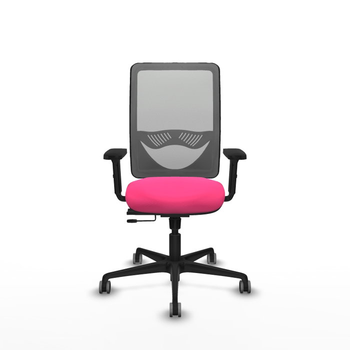 PIQUERAS Y CRESPO Silla de oficina Zulema Rosa y Gris PIQUERAS Y CRESPO Silla de oficina Zulema Rosa y Gris