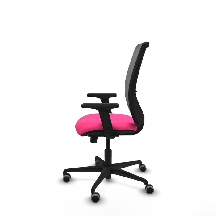 PIQUERAS Y CRESPO Silla de oficina Zulema Rosa y Gris PIQUERAS Y CRESPO Silla de oficina Zulema Rosa y Gris