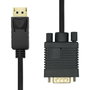 ProXtend Cable DisplayPort 1.2 a VGA 3 Metros, 1080p 60Hz para Transmisión de Video con Conector de Bloqueo