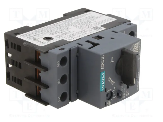 SIEMENS 3RV2021-0HA10 Interruptor motorizado 0,18kW 220-690V AC
