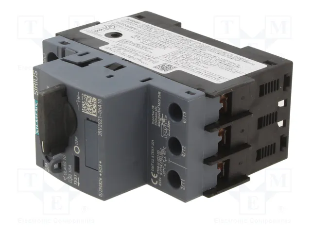 SIEMENS 3RV2021-0HA10 Interruptor motorizado 0,18kW 220-690V AC