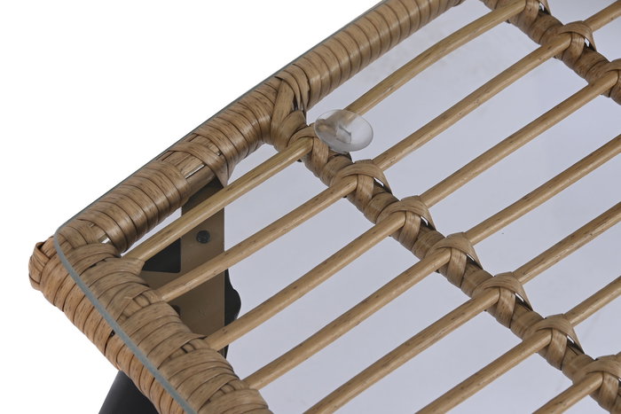 Sofa DKD Home Decor Natural 65 x 89 x 120 cm Set de 4