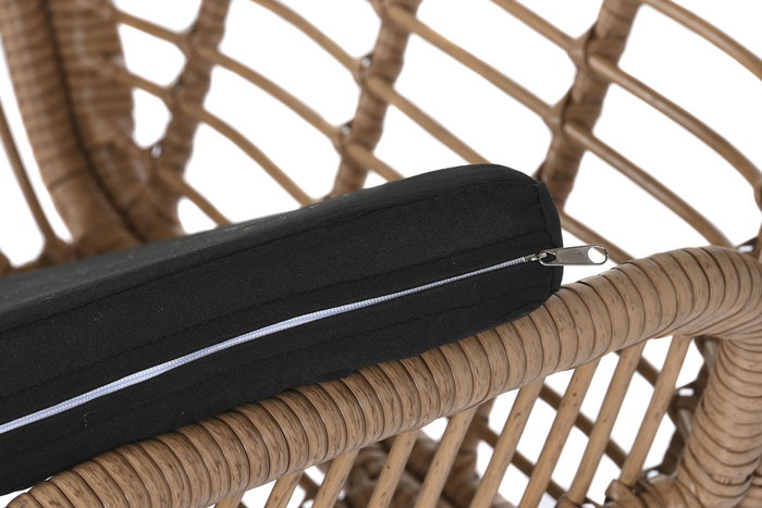 Sofa DKD Home Decor Natural 65 x 89 x 120 cm Set de 4