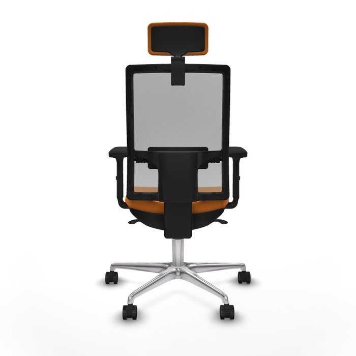 PIQUERAS Y CRESPO Silla de oficina Horna Naranja y Gris PIQUERAS Y CRESPO Silla de oficina Horna Naranja y Gris