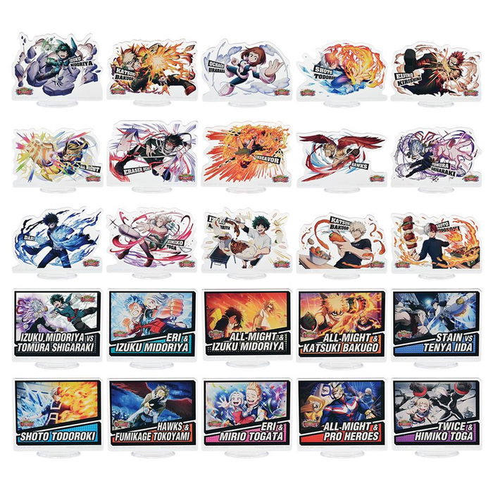 Ichiban Kuji Lotería My Hero Academia Figuras Izuku Midoriya Katsuki Bakugo Ochako Uraraka Shoto Todoroki All Might Aizawa Hawks