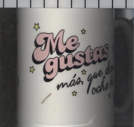 TANTANFAN TAZA ME GUSTAS MAS QUE DORMIR OCHO HORAS