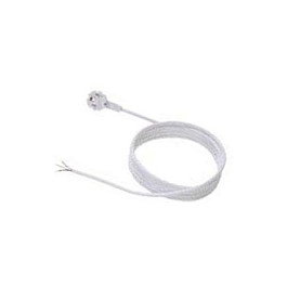 Bachmann 305.276 Cable de Alimentación H05VV-F 3G1.5 de 5m Blanco