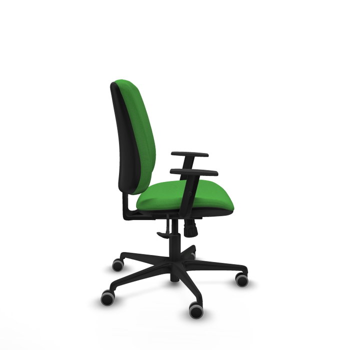 PIQUERAS Y CRESPO Silla de oficina Alares Verde con Mecanismo Sincro y Brazos 1D PIQUERAS Y CRESPO Silla de oficina Alares Verde con Mecanismo Sincro y Brazos 1D