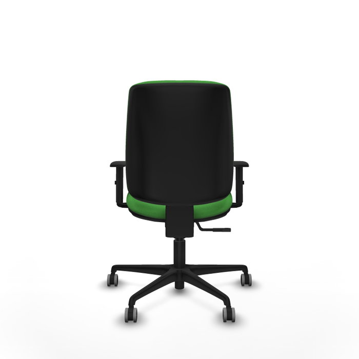 PIQUERAS Y CRESPO Silla de oficina Alares Verde con Mecanismo Sincro y Brazos 1D PIQUERAS Y CRESPO Silla de oficina Alares Verde con Mecanismo Sincro y Brazos 1D