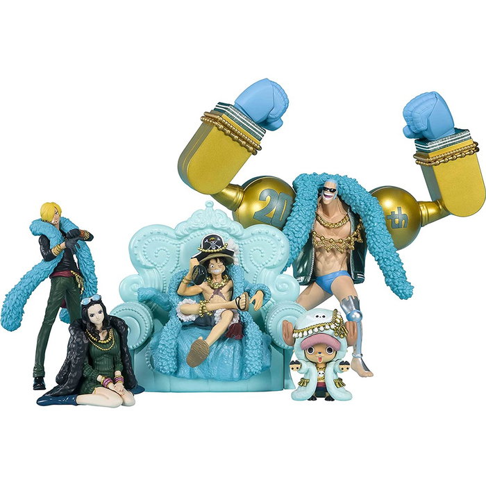 Tamashii Nations Figura Coleccionable Pack 9 Unidades Tamashii Box Vol. 1 (Luffy, Nico Robin, Tony Tony Chopper, Sanji, Franky)