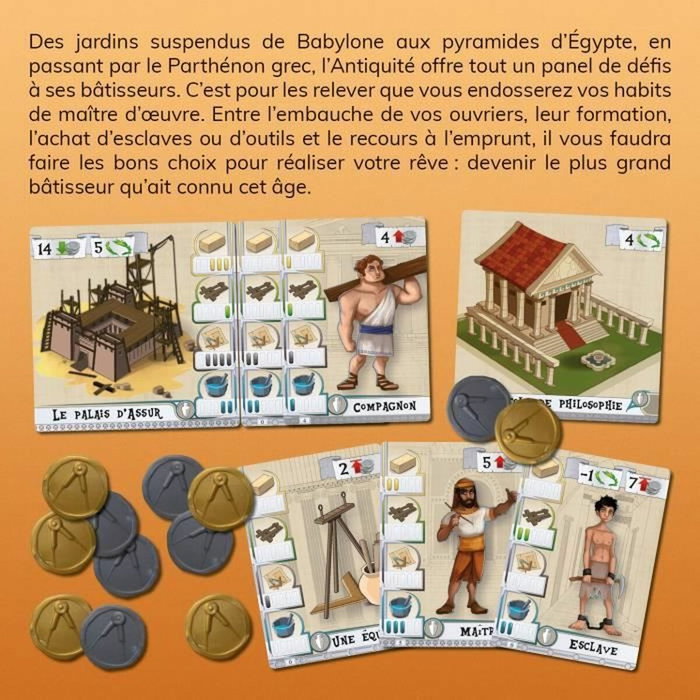 Asmodee The Builders: Antiquity