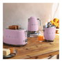 Smeg KLF04PKEU 50s Style Hervidor de Agua 1.7L 2400W Cadillac Pink