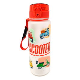 PUCKATOR Botella Scooter Pop Top 600ml Reutilizable Sin BPA