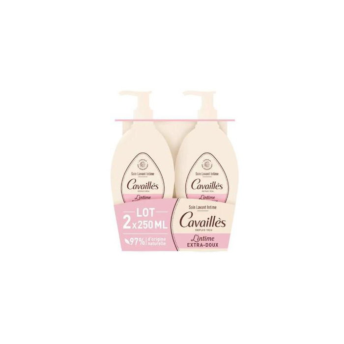 Roge Cavailles Higiene Íntima Extra Suave 2x250ml Roge Cavailles Higiene Íntima Extra Suave 2x250ml