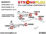 StrongFlex 160005A Silentblock Brazo Superior Trasero Delantero Sport para Maserati Grancabrio Granturismo Quattroporte V