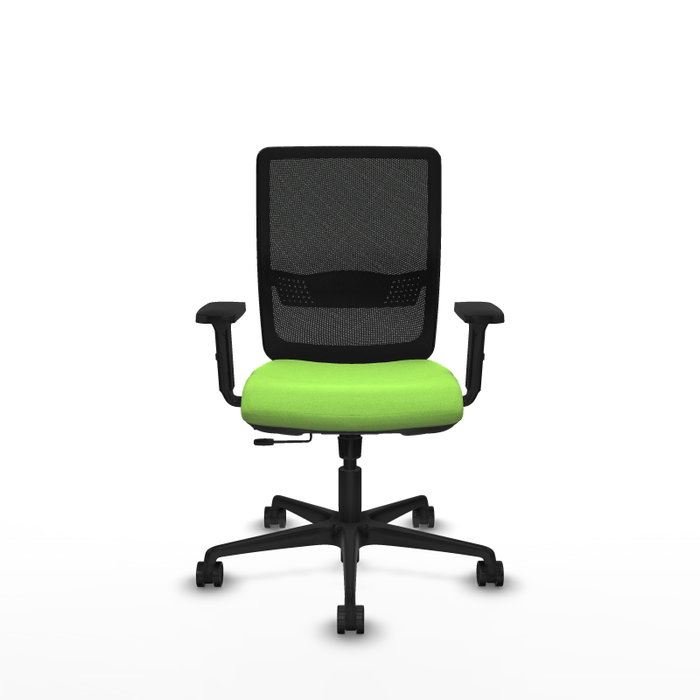 PIQUERAS Y CRESPO Silla de oficina Haches Pistacho/Negro PIQUERAS Y CRESPO Silla de oficina Haches Pistacho/Negro