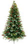 DKD Home Decor Árbol LED PVC Eucalipto Verde 129x129x210 cm