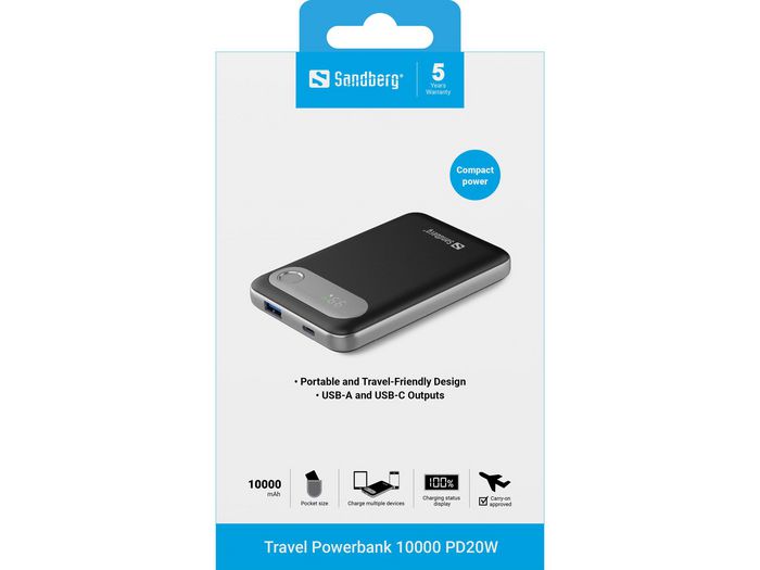 SANDBERG Powerbank Li-Polymer 421-16 SANDBERG Powerbank Li-Polymer 421-16
