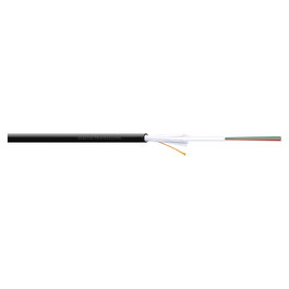 Digitus A/I-DQ(ZN)BH 50/125 Cable de Fibra Óptica OM3 Multimodo 12 Fibras, U-DQ(ZN) BH, Negro, 1 m