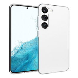 PEDEA 11160957 Funda TPU para Samsung Galaxy S24 Ultra 5G, resistente a rayones, color negro, transparente