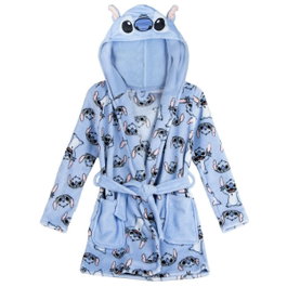 Cerdá Batín Coral Fleece Aplicaciones Stitch 8 Años Azul