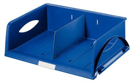 LEITZ Bandeja de documentos Sorty A4 horizontal azul