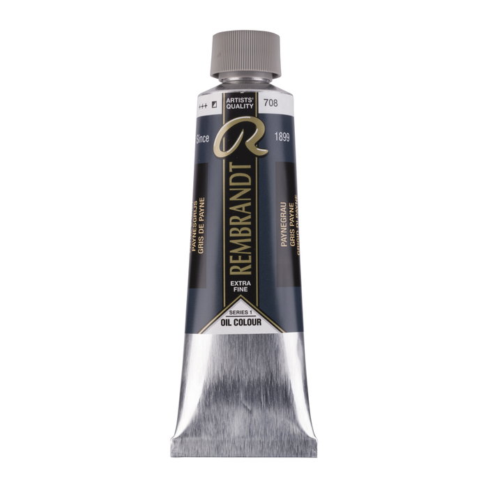 Rembrandt Pintura al Óleo Gris Payne 708 Tubo 150 ml Rembrandt Pintura al Óleo Gris Payne 708 Tubo 150 ml