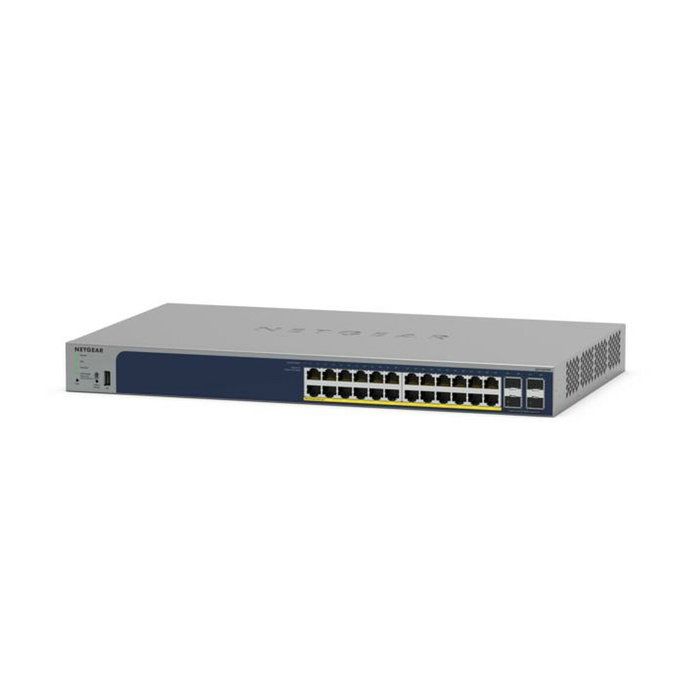 Netgear GS728TPP Switch Gestionado con 24 Puertos Gigabit y 4 SFP PoE+
