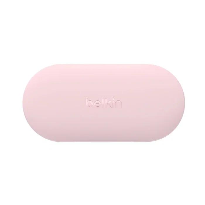 Belkin SOUNDFORM Play Auriculares Inalámbricos Bluetooth 5.2 True Wireless (TWS) Intraurales con Cancelación de Ruido y Micro, Rosa, 38h Autonomía