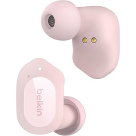 Belkin SOUNDFORM Play Auriculares TWS Rosa con Cancelación Activa de Ruido