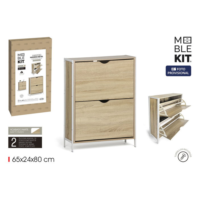 Moblekit Mueble Zapatero 2 Niveles ESKA