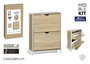 Moblekit Mueble Zapatero 2 Niveles ESKA