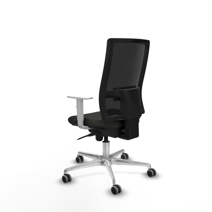 PIQUERAS Y CRESPO Silla de oficina Horna con Mecanismo Sincro, Negro