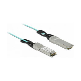 DeLOCK Cable óptico activo QSFP+ 3 m Aguamarina