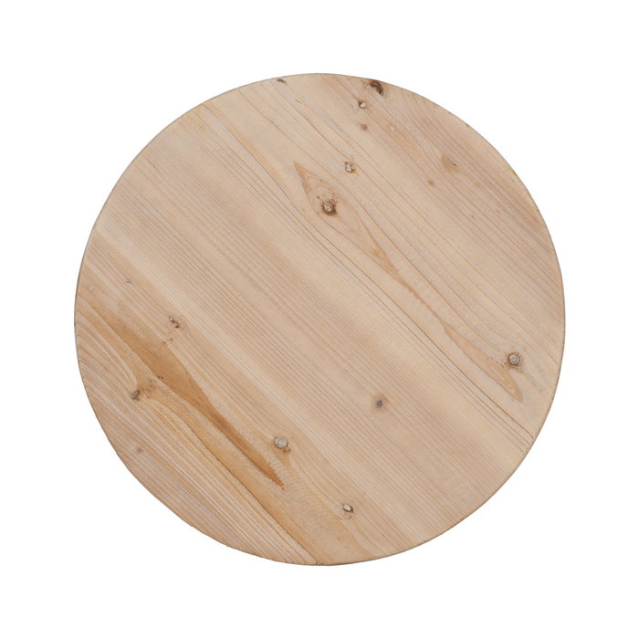 Mesa Centro Natural-Blanco 60 X 60 X 45 cm