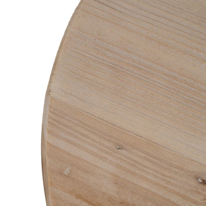 Ixia Mesa de Centro Natural-Blanco 60 x 60 x 45 cm