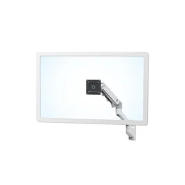Ergotron 45-478-216 HX Wand Monitorhalterung, Soporte de pared para monitor de hasta 106.7 cm (42 pulgadas) y 19.1 kg, VESA 75x75 a 400x400, Blanco