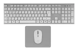 Teclado espaÑol mouse y alfombrilla wireless tacens zenith low profile tecla copilot 3200dpi color blanco