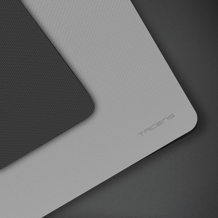 Tacens ZENITH 6ZENITHWES Combo Inalámbrico IA 3 en 1, Teclado Español QWERTY de Perfil Bajo con Tecla Copilot, Ratón Óptico 3200 DPI, Alfombrilla Nanotextil, Plata y Blanco