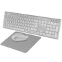 Tacens Zenith Low Profile Teclado Español Inalámbrico con Mouse y Alfombrilla 3200 DPI Blanco