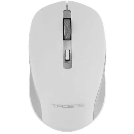 Tacens Zenith Low Profile Teclado Español Inalámbrico con Mouse y Alfombrilla 3200 DPI Blanco