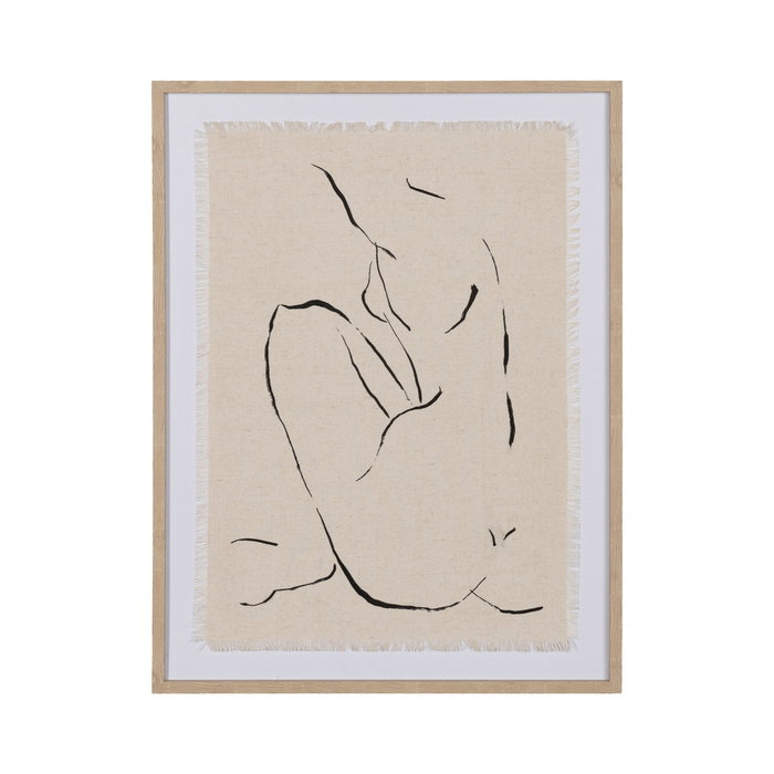 Cuadro Impresión Silueta 2/M Decoración 45 X 3 X 60 cm (Set de 2) Cuadro Impresión Silueta 2/M Decoración 45 X 3 X 60 cm (Set de 2)