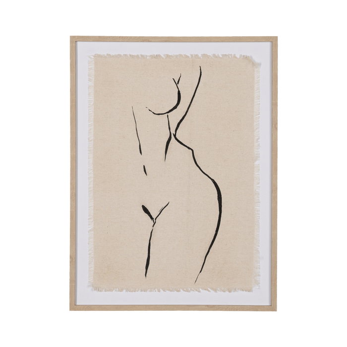Cuadro Impresión Silueta 2/M Decoración 45 X 3 X 60 cm (Set de 2) Cuadro Impresión Silueta 2/M Decoración 45 X 3 X 60 cm (Set de 2)