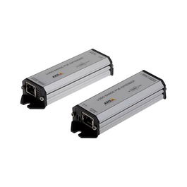 Axis 01857-001 PoE Long Range PoE Extender Kit Transmisor y Receptor de Red Hasta 1000m Compatible IEEE 802.3af/at Gris