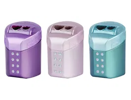 Faber Castell Roll On Sparkle Sacapuntas Doble Uso para Lápices Estándar y Jumbo, Plástico, Alemania